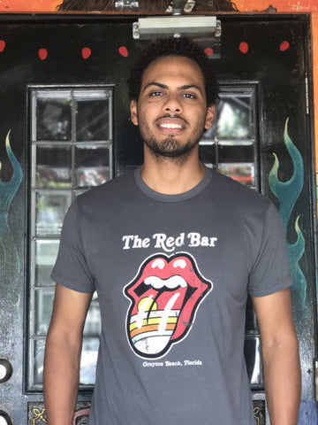 Red Bar Rolling Stones Tee