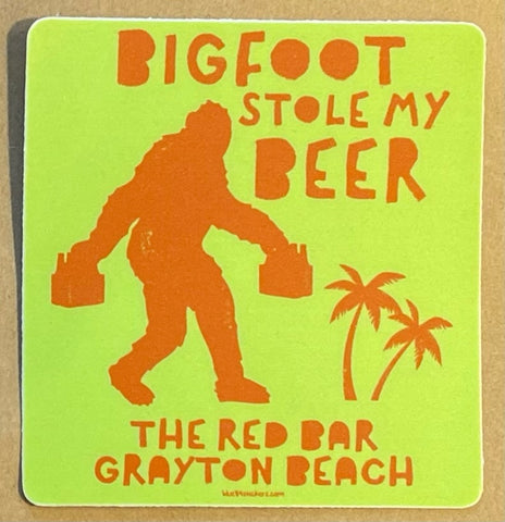 Big Foot Sticker