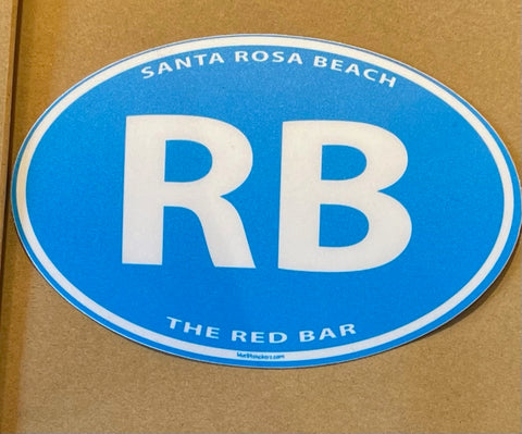 Blue RB Sticker